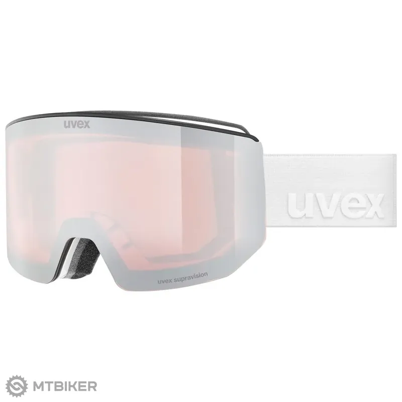 Cenově Výhodný uvex Lace attract fm lyžařské brýle, white matt/silver-orange s2, s1