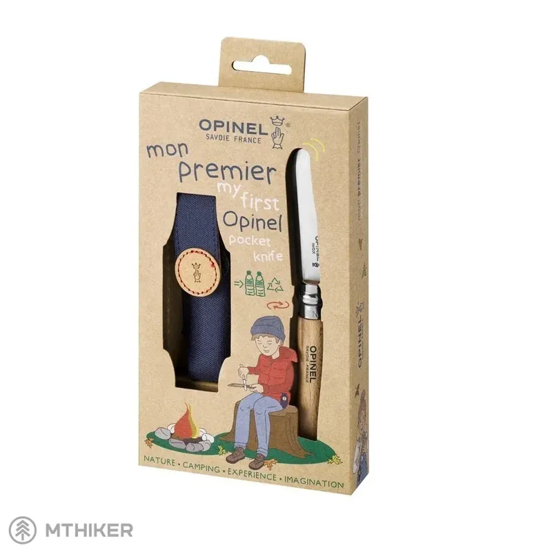 Ověřený Opinel Vri N°07 My first dětský nůž + pouzdro, buk
