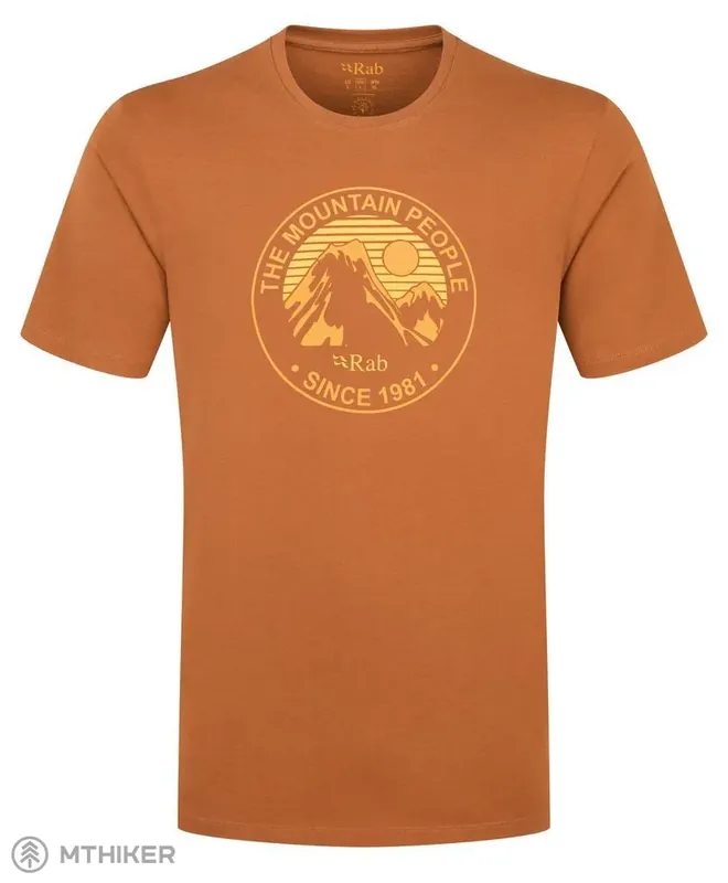 Rab Stance Alpine Peak Tee triko, redearth Nejprodávanější