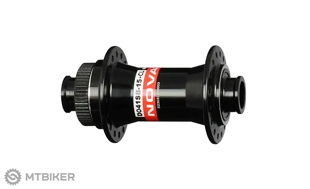 Novatec D041SB-CL-15, přední náboj, 32 děr, 15x100, OEM Must-Have