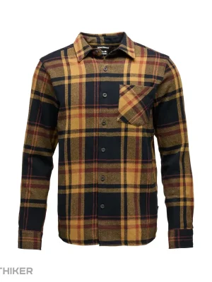Nejlepší Volba Black Diamond Project Flannel košile, black-flax plaid