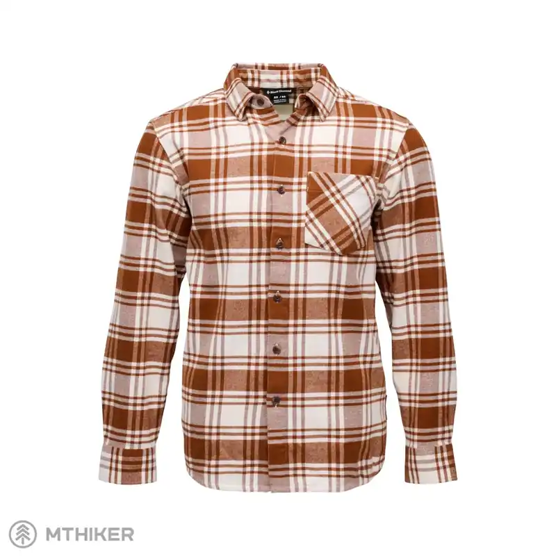 Dokud Zásoby Vydrží Black Diamond Project Flannel košile, clay-off white plaid