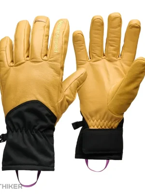 Originální Black Diamond TOUR rukavice, beeswax-black