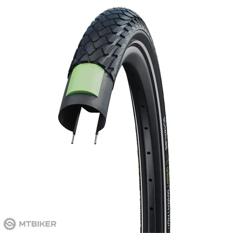 Schwalbe Green Marathon 16x1.75" AddixEco GreenGuard plášť, drát, reflex Pouze Dnes