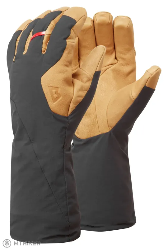 Mountain Equipment Serac Gauntlet rukavice, black/tan Poslední Šance