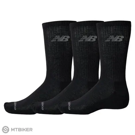 Kup Teď New Balance Performance Basic Crew ponožky, 3 páry, černá