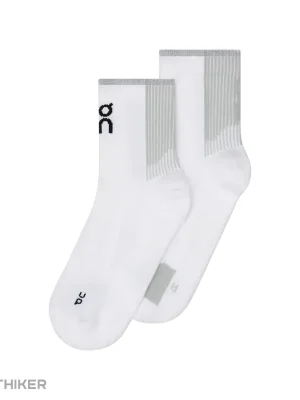 Cenový Hit On Running Performance Run Sock Mid ponožky, white/glacier