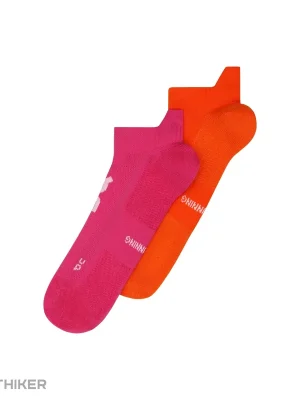 Kup Teď On Running Core Run Sock 2-pack ponožky, flame/pink