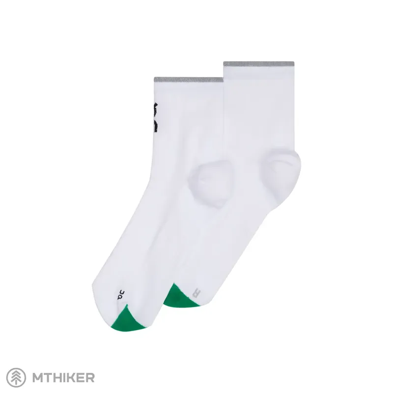 Omezená Nabídka On Running Elite Run Sock Mid ponožky, white/ivory