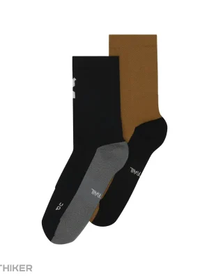 Časově Omezené On Running Trail 2-pack ponožky, black/sphinx