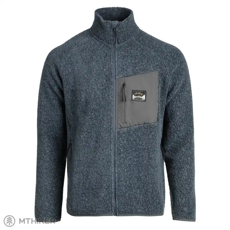 Lundhags Flok Wool Pile mikina, dk sky blue Akce