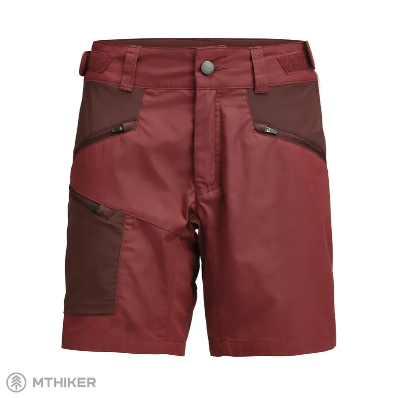 Lundhags Makke Lt dámské kraťasy, rosewood/burgundy Oblíbený