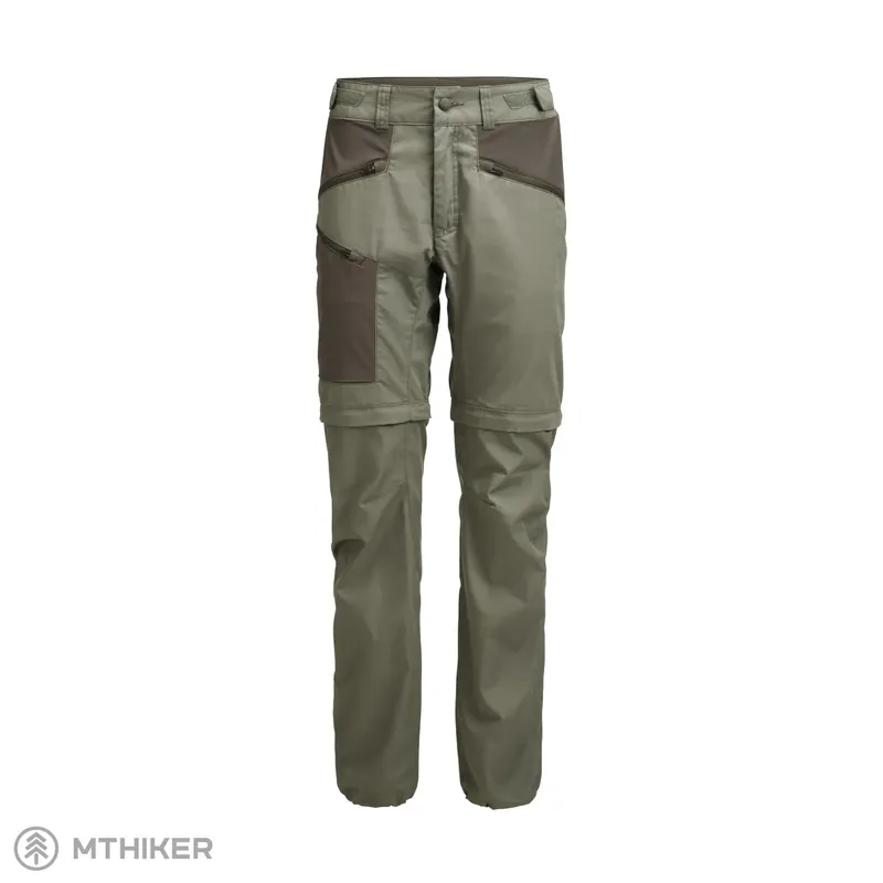 Lundhags Tived Zip-off dámské kalhoty, aloe green/forest green Poslední Šance