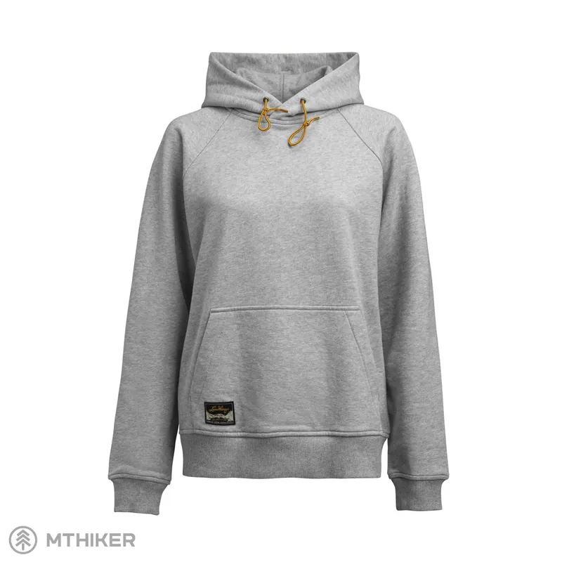 Finální Výprodej Lundhags Järpen Hoodie dámská mikina, light grey melange