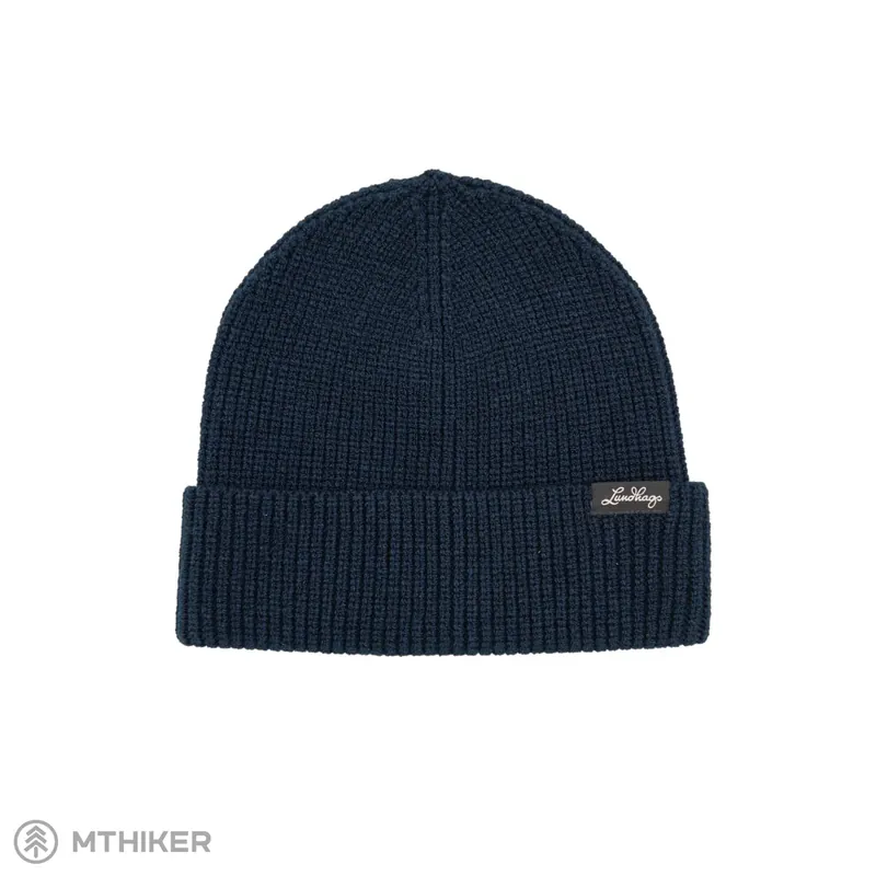 Levný Lundhags Core Ribbed čepice, deep blue