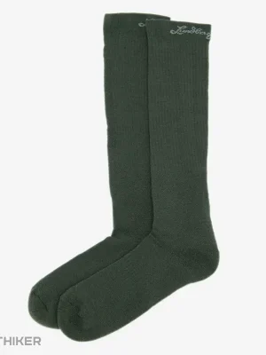 Autentický Lundhags Merino Trekking Sock High ponožky, forest green
