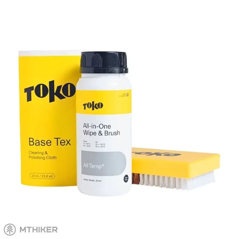 Omezená Nabídka TOKO All-In-One Wipe & Brush Kit servisní souprava