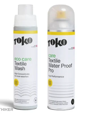 Super Cena TOKO care Duo Pack Textile Wash & Textile Water Proof Pro prací prostředek a impregnace, 2 x 250 ml