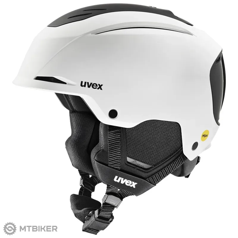 uvex Resolution MIPS přilba, white-black matt Originální