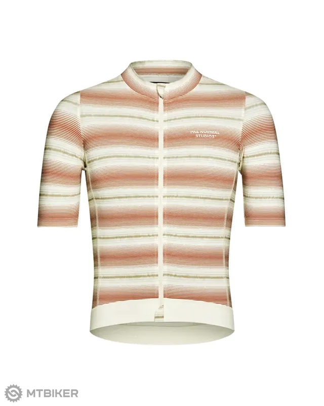 Pas Normal Studios Essential dres, off white stripe Jen Po Omezenou Doba