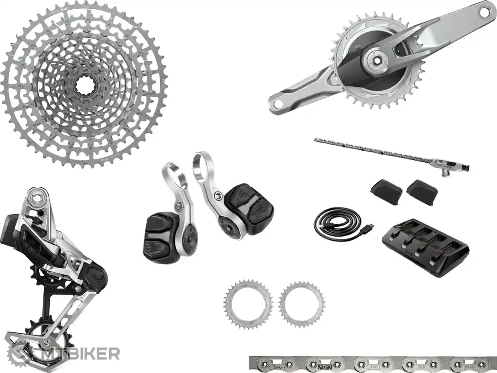 SRAM Eagle Transmission 1987 Limited Edition sada, kliky 170 mm, 1x12 Omezená Nabídka