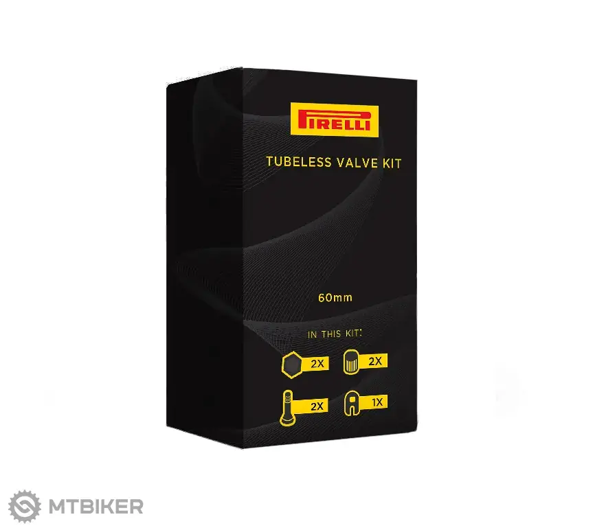 Odeslání Ihned Pirelli bezdušové ventily, 60 mm, 2ks, černá