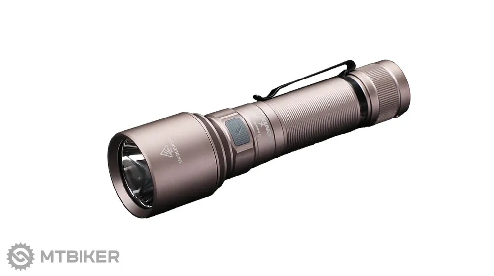Značkový Fenix C7 nabíjecí svítilna, 3000 lm, šedá