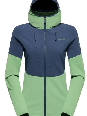 La Sportiva Session Tech Hoody dámská mikina, night sky/Aspen green Nejlepší Cena