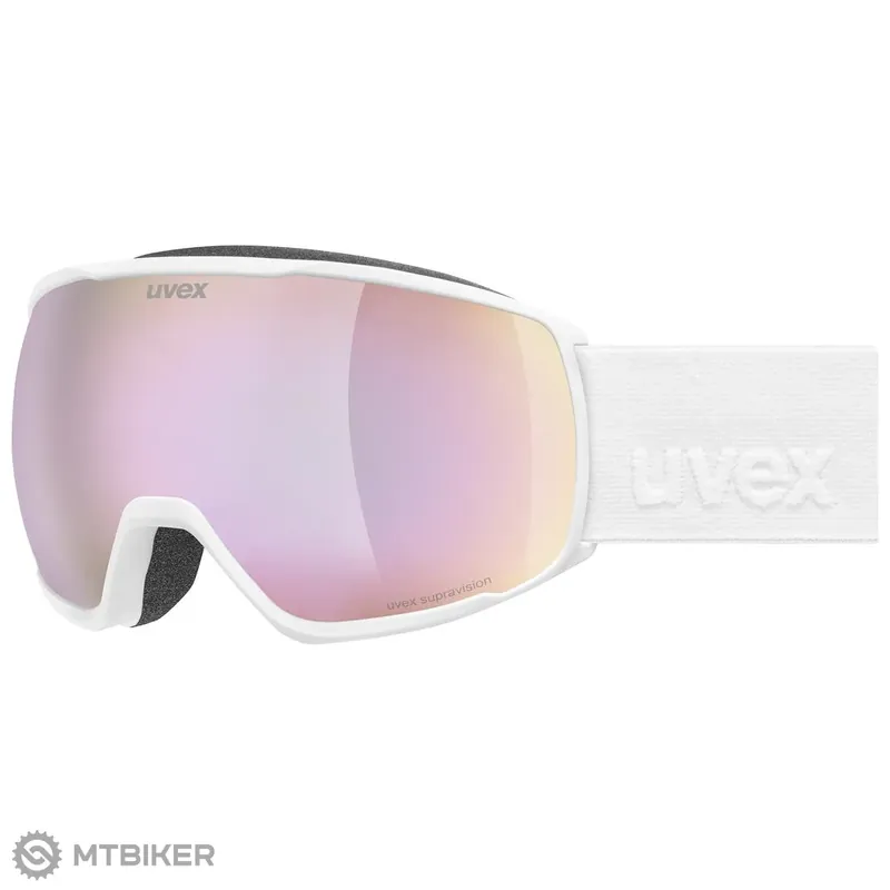 uvex Victorious fm brýle, white matt/rose green-clear Omezená Nabídka