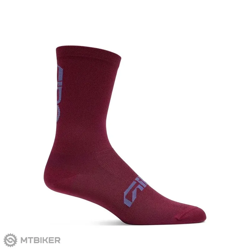 Hit Sezóny Giro Comp Racer High Rise ponožky, dark maroon