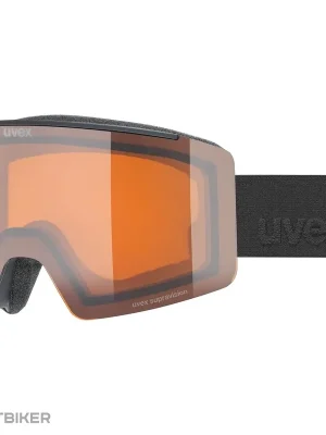 Značkový uvex Ignite LG brýle, black matt/orange-clear
