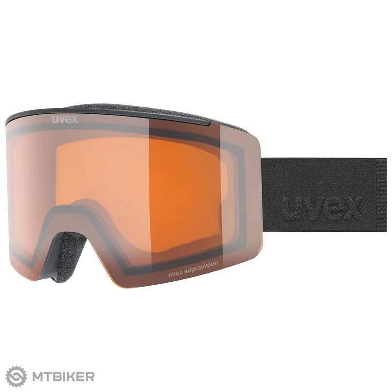 Značkový uvex Ignite LG brýle, black matt/orange-clear