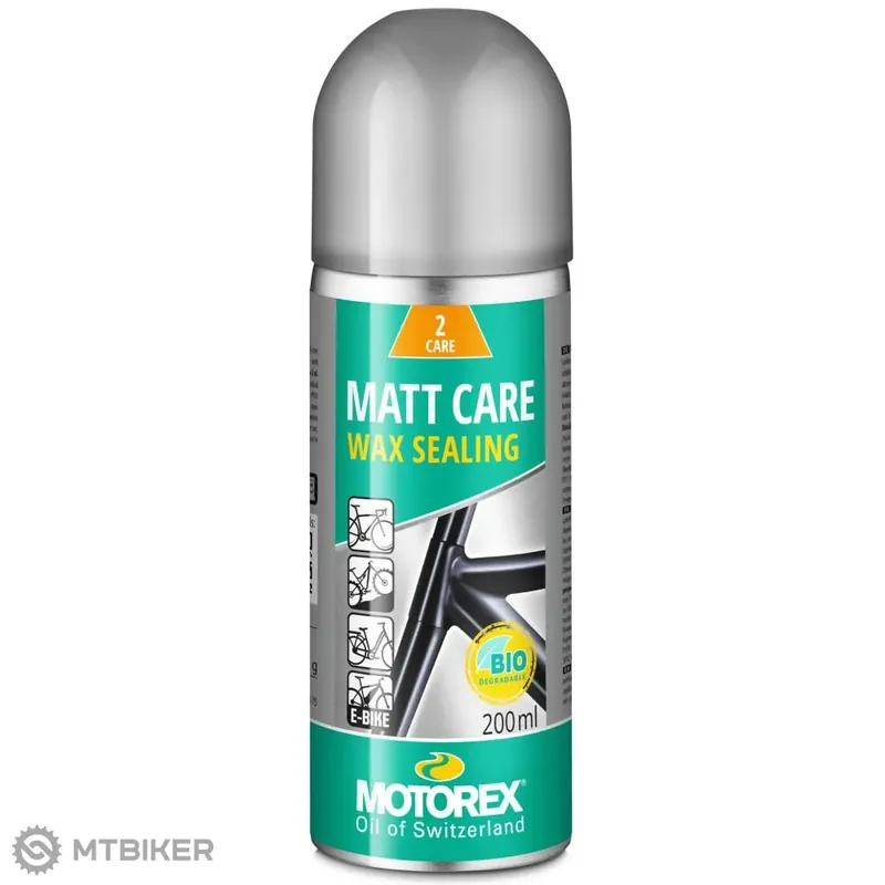 Sleva Motorex BIKE MATT ochranný sprej, matný, 200 ml