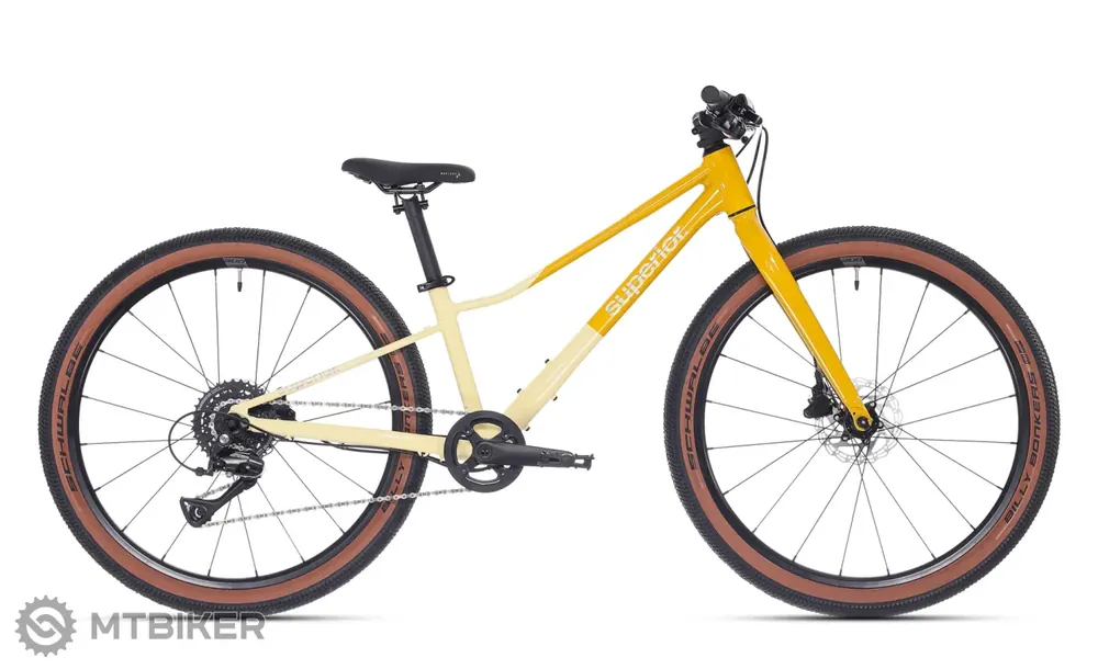 Levný Superior FLY 24 dětské kolo, gloss yellow