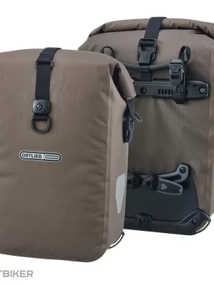 ORTLEB Gravel Pack taška na nosič, 2x14.5 l, dark sand Přímo Od Výrobce