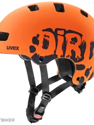 Must-Have uvex dirtbike 3 dětská přilba, oranžová