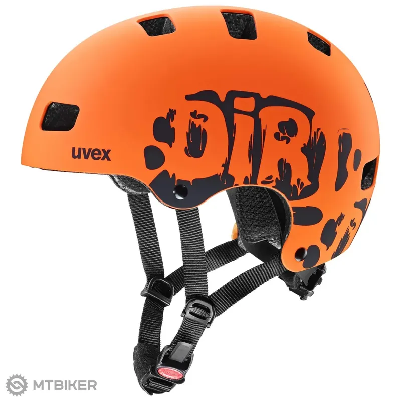 Must-Have uvex dirtbike 3 dětská přilba, oranžová