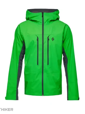 Black Diamond DOWN PATROL HYBRID SHELL bunda, vibrant green Hit Sezóny
