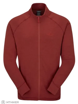 Expresní Doručení Rab Nexus Jacket - Tuscan Red pánská mikina, Tuscan Red