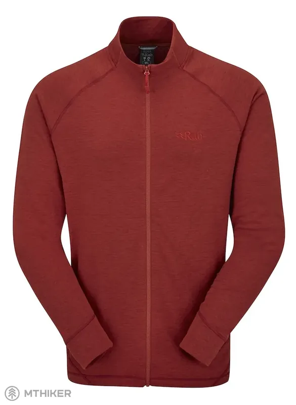 Expresní Doručení Rab Nexus Jacket - Tuscan Red pánská mikina, Tuscan Red