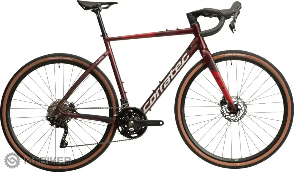 Novinka Corratec Allroad A2 28 kolo, wine red/red/antracite