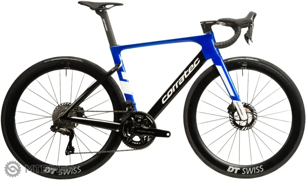 Nová Kolekce Corratec CCT Evo Pro AXS kolo, modrá/černá/bílá