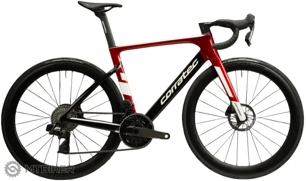 Aktuální Corratec CCT Evo Pro AXS kolo, černá/červená/bílá