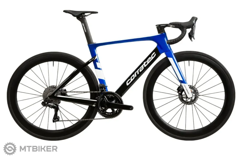 Corratec CCT Evo Pro Di2 kolo, modrá/černá/bílá Vrácení Zdarma