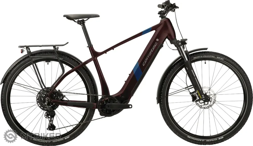 Rychlé Dodání Corratec E-Power MTC CX6 Gent 29 elektrokolo, červená hnědá/dark modrá/dark silver