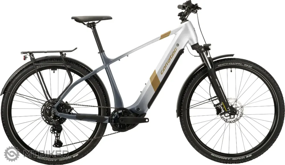 Corratec E-Power MTC Elite CX8 29 elektrokolo, white/dark silver/dark beige Hit Sezóny