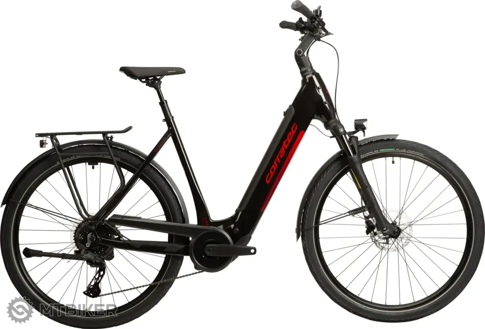 Sleva Corratec E-Power Trekking 28 CX6 Wave elektrokolo, černá/červená