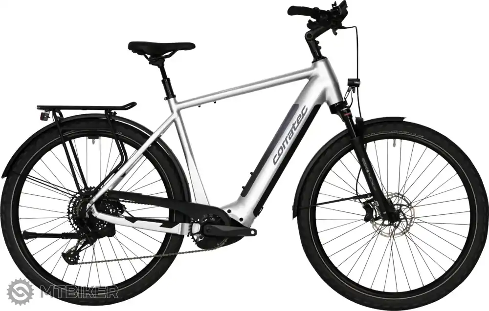 Corratec E-Power Trekking CX8 28 elektrokolo, white/dark grey/black Speciální Cena