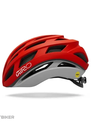 Autentický Giro Helios Spherical helma, mat flame red