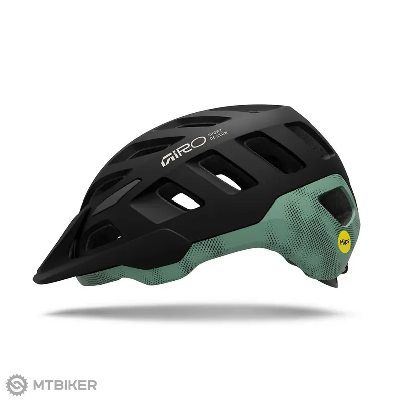 Top Prodej Giro Radix MIPS přilba, mat motion green